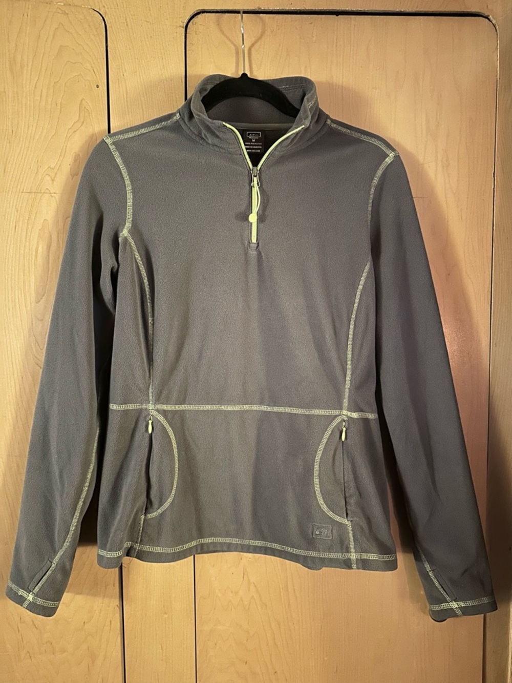 REI Women's Gray Stretch Fleece Sweatshirt Size M